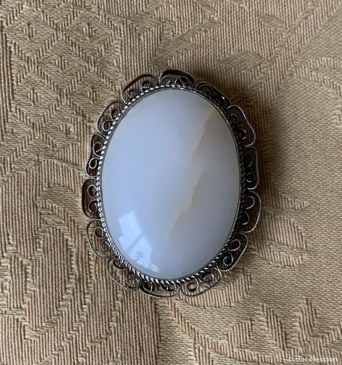 Vintage: BROCHE VINTAGE PIEDRA BEIG - Foto 5