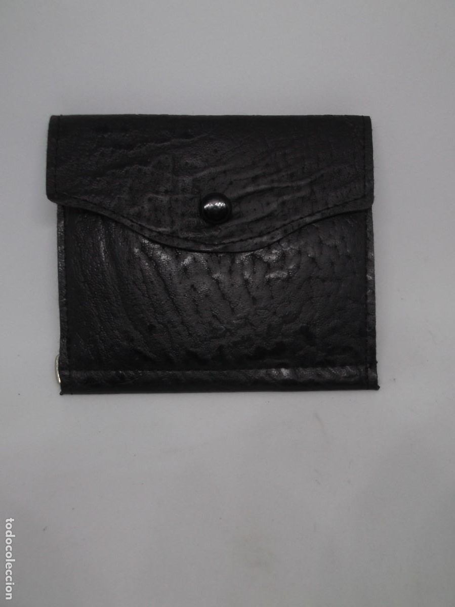 Vintage: Monedero billetera Bisonte de cuero.Vintage - Foto 1