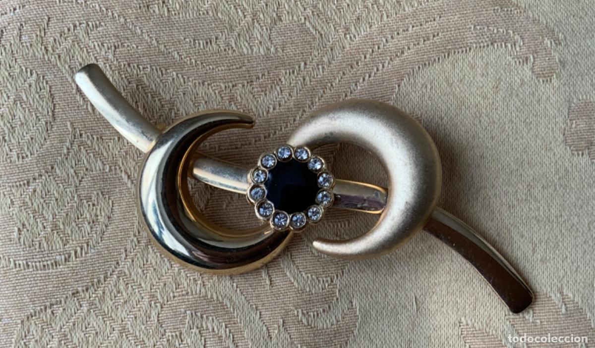Vintage: BROCHE VINTAGE DOS LUNAS - Foto 1