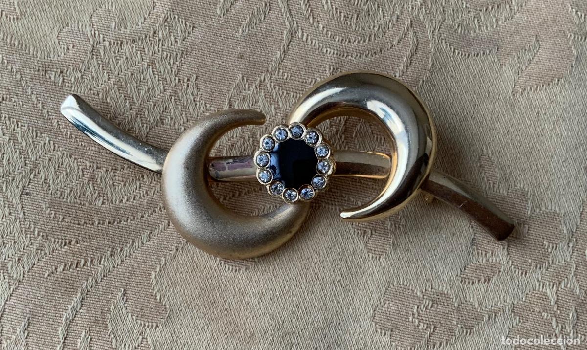 Vintage: BROCHE VINTAGE DOS LUNAS - Foto 3