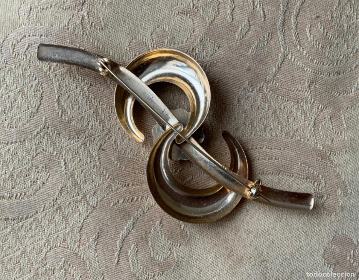 Vintage: BROCHE VINTAGE DOS LUNAS - Foto 4