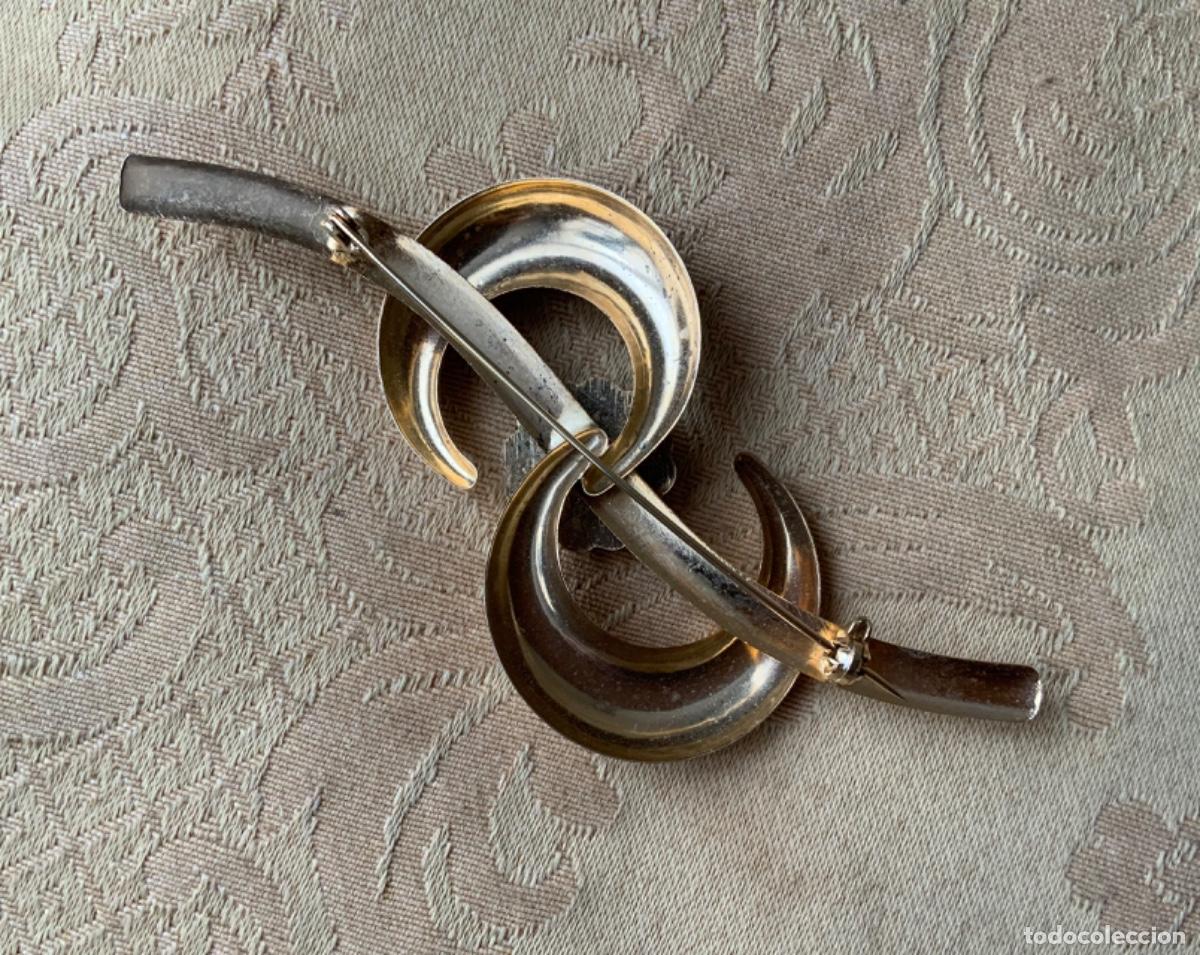 Vintage: BROCHE VINTAGE DOS LUNAS - Foto 6