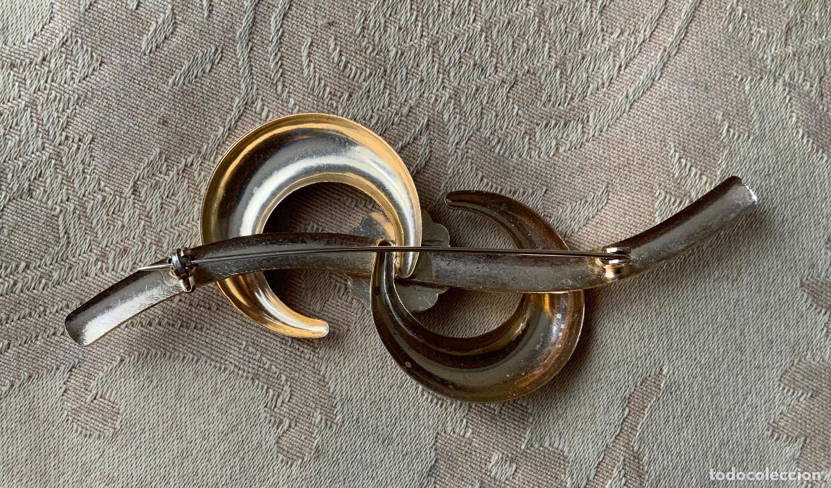 Vintage: BROCHE VINTAGE DOS LUNAS - Foto 8