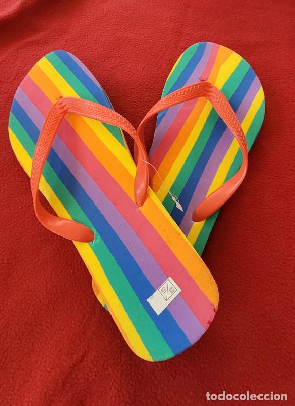 Vintage: Chanclas lgtbi iris Talla 38/39 - Foto 1