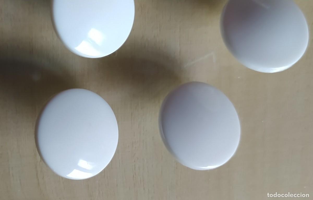 Vintage: 7 botones blancos - Foto 4