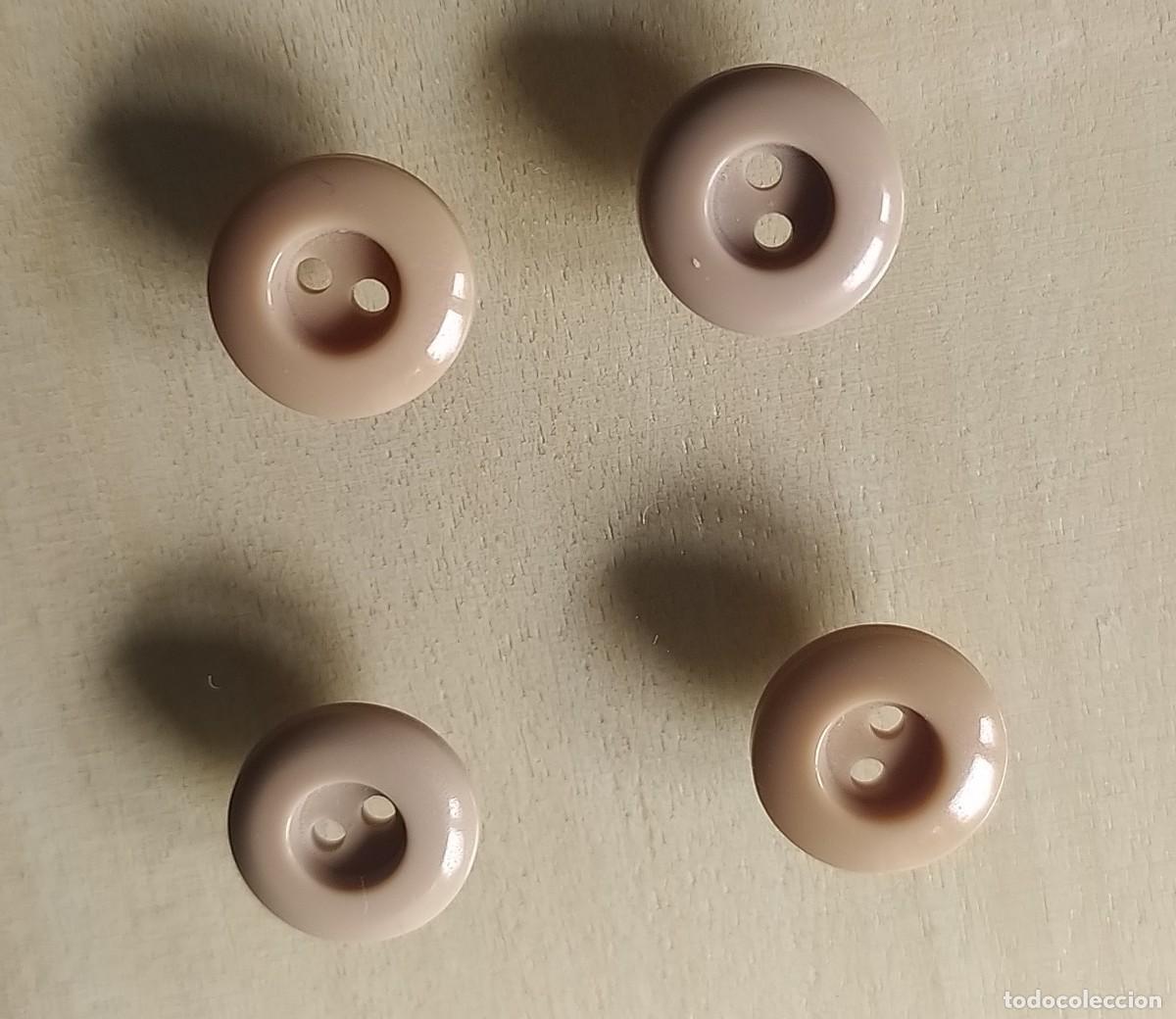 Vintage: 4 botones marrones - Foto 3