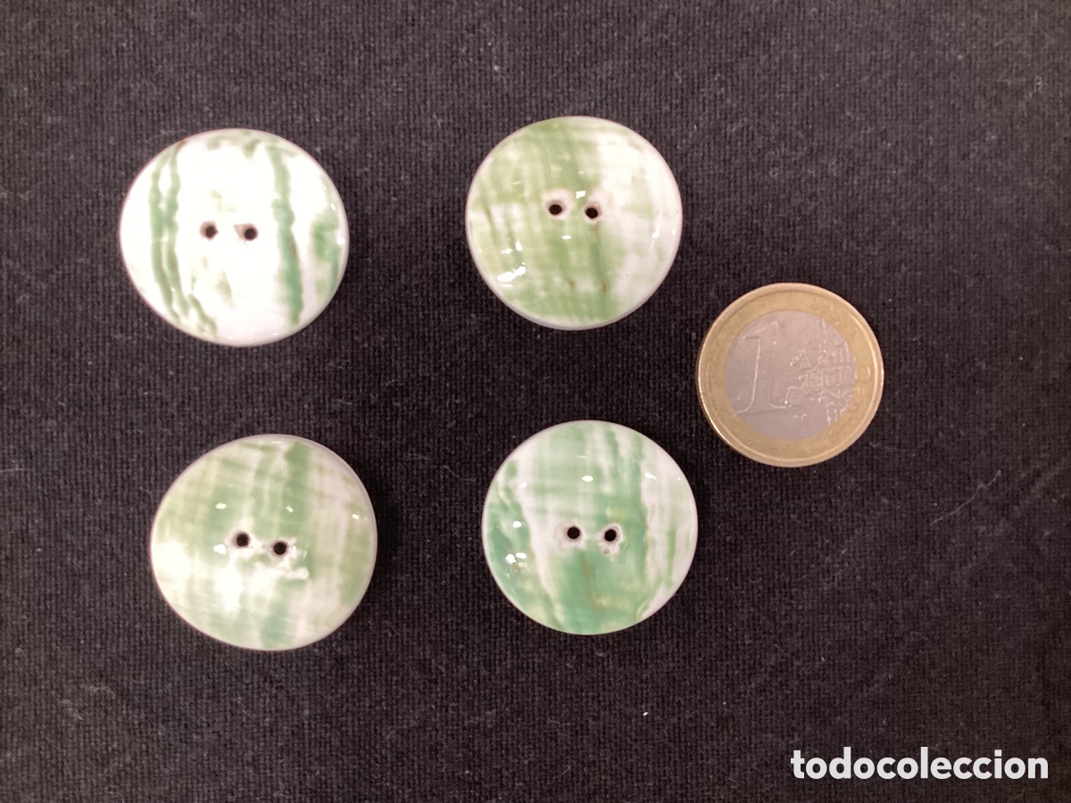 Vintage: Botones de nacar. Vintage. - Foto 4