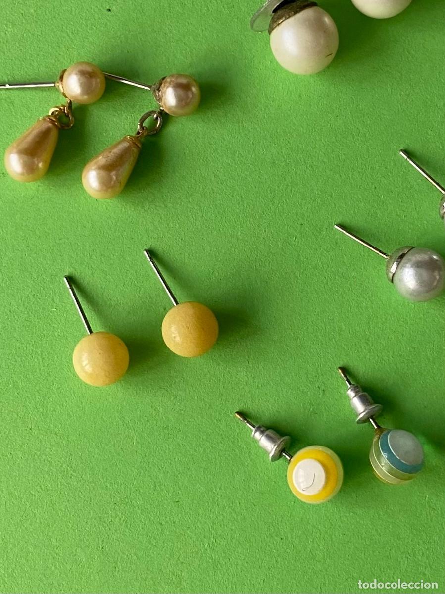 Vintage: 170- Lote 5 pendientes de bola... - Foto 3