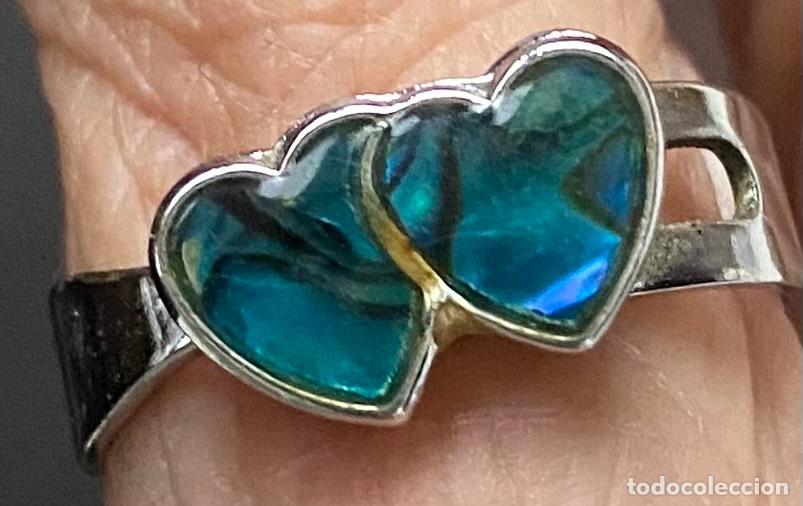 Vintage: 170- Colgante y anillo de esmalte - Foto 3
