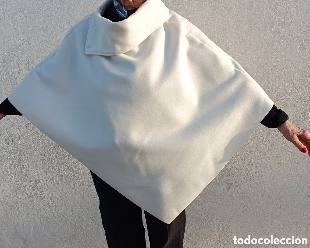 Vintage: Capa blanca uni talla - Foto 2