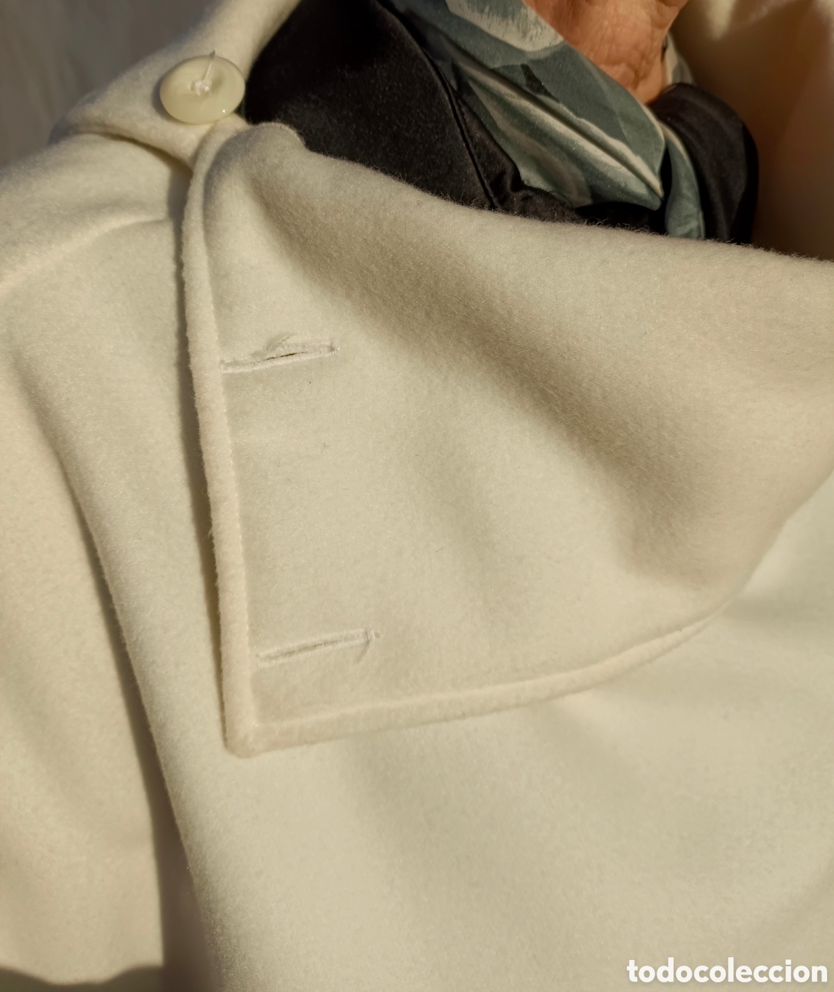 Vintage: Capa blanca uni talla - Foto 5