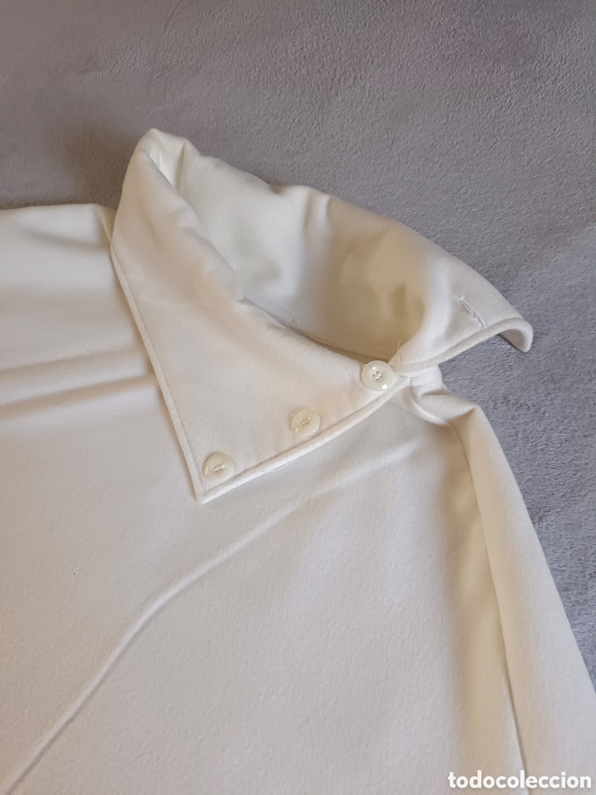 Vintage: Capa blanca uni talla - Foto 3