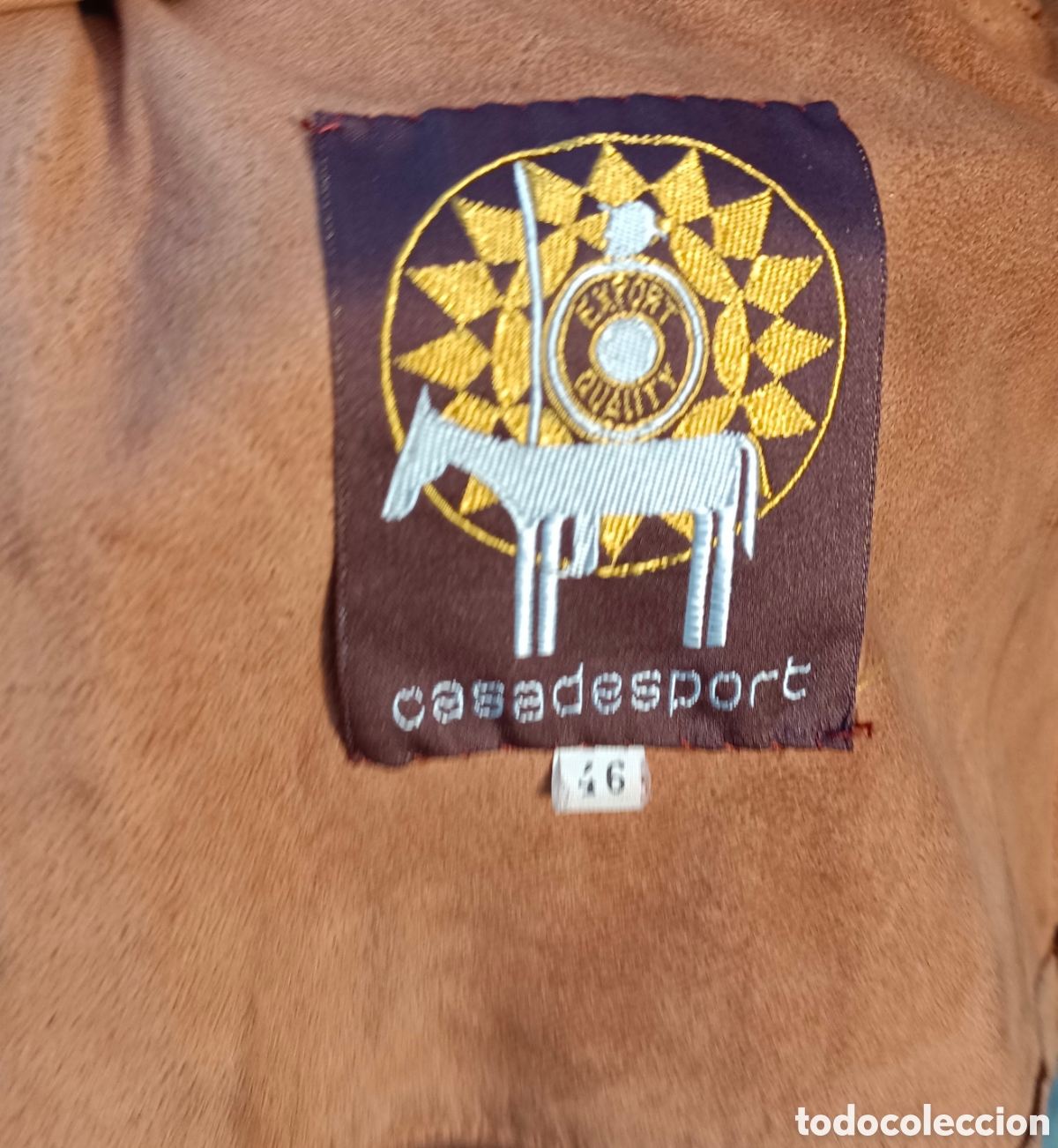 Vintage: Chaqueta de napa talla 46 - Foto 7