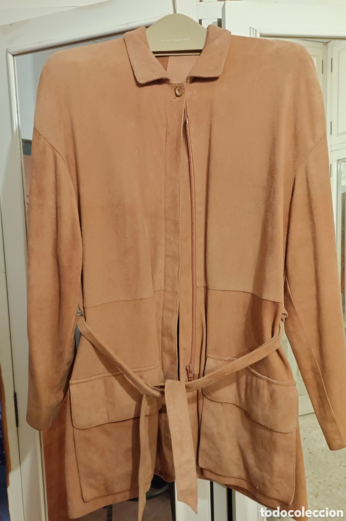 Vintage: Chaqueta de napa talla 46 - Foto 4