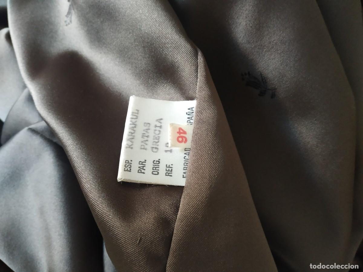 Vintage: Abrigo astrac&aacute;n marron - Foto 7