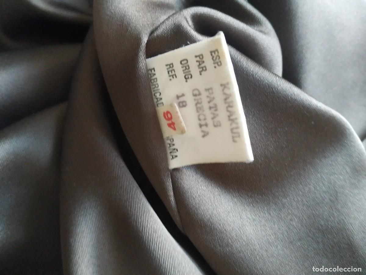 Vintage: Abrigo astrac&aacute;n marron - Foto 8