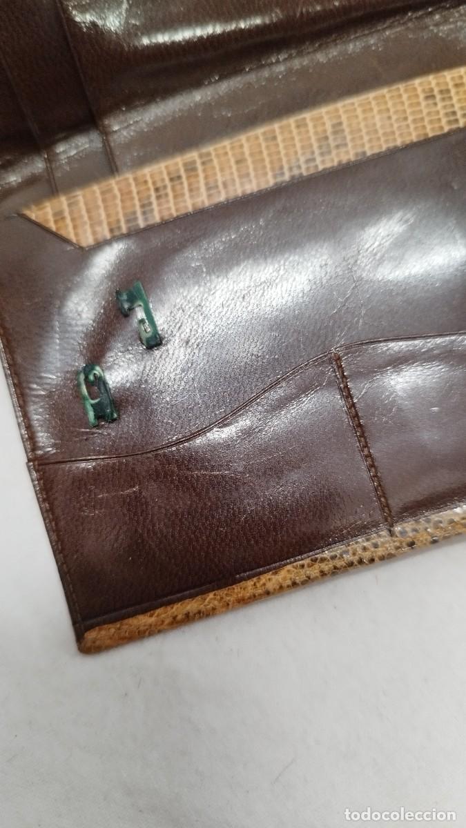 Vintage: Antigua Cartera de Piel a identificar - Foto 4