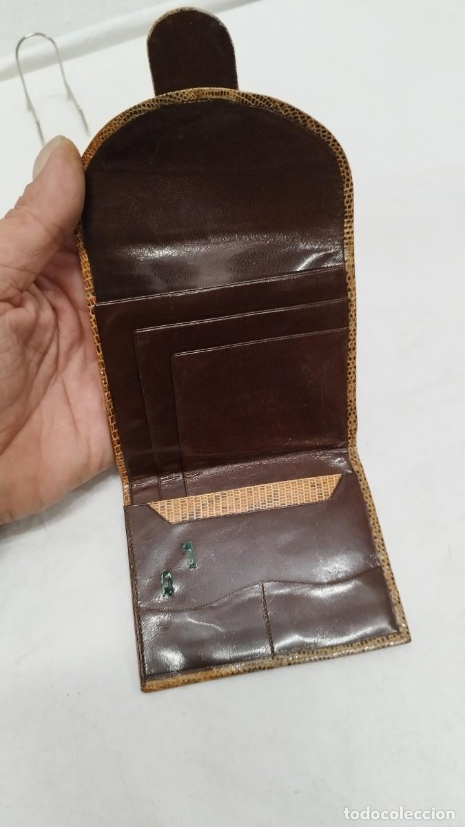 Vintage: Antigua Cartera de Piel a identificar - Foto 5