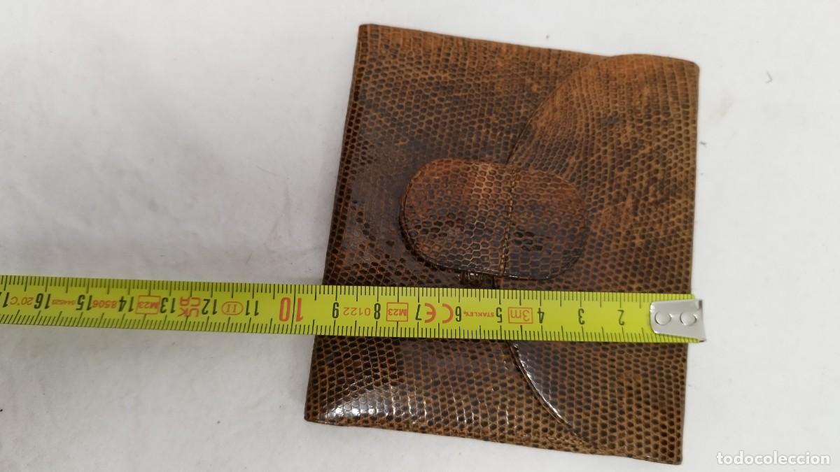 Vintage: Antigua Cartera de Piel a identificar - Foto 7