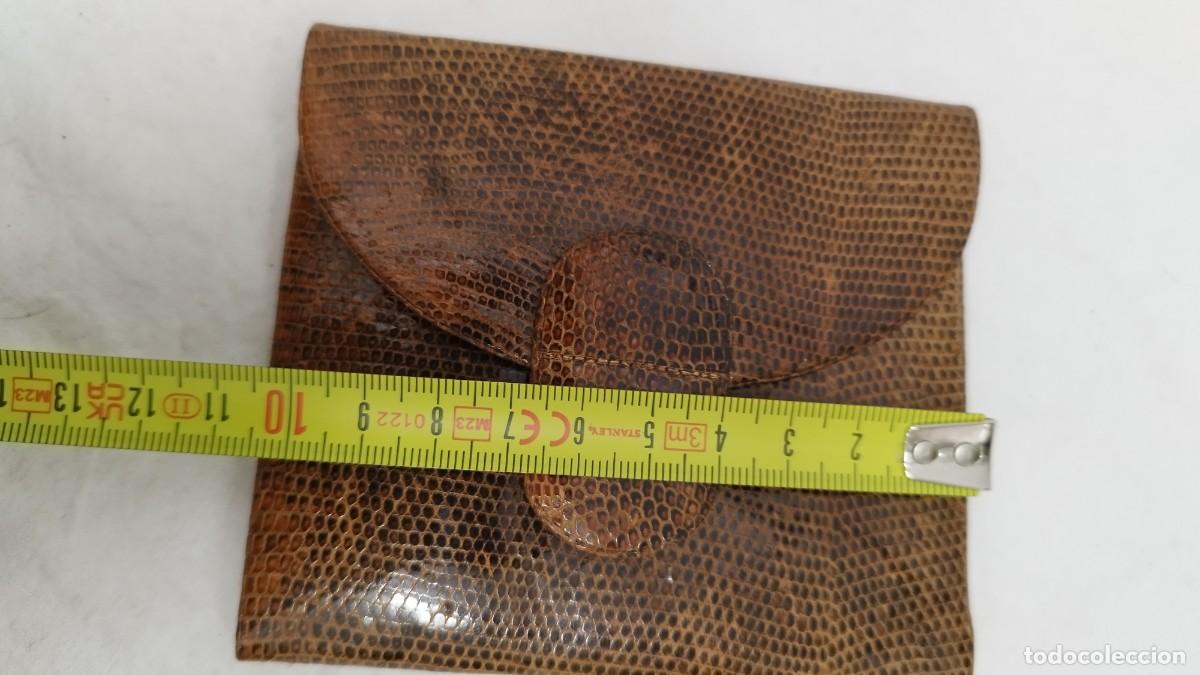 Vintage: Antigua Cartera de Piel a identificar - Foto 8