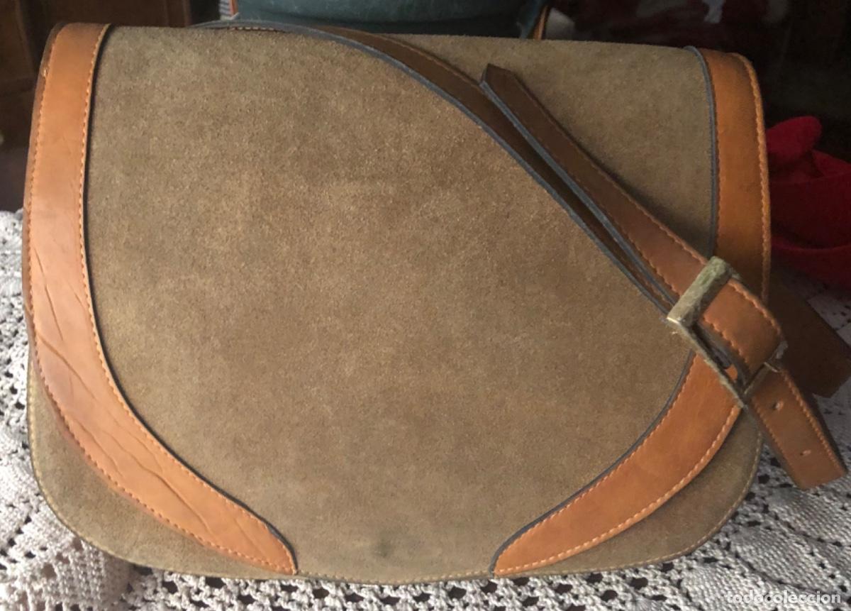 Vintage: BOLSO DE MUJER COLOR MARR&Oacute;N - Foto 2