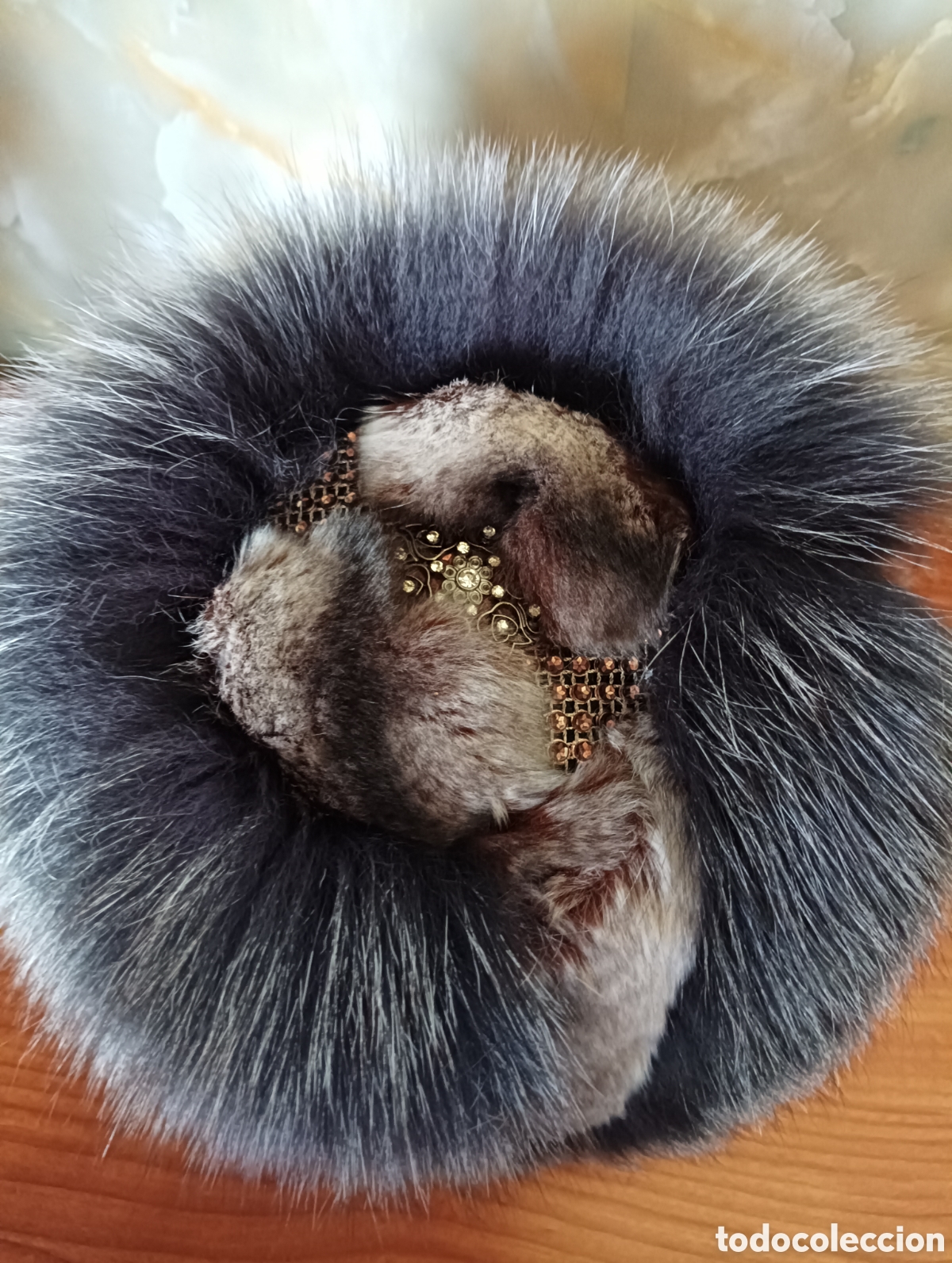 Vintage: Gorro invierno pelo natural - Foto 5