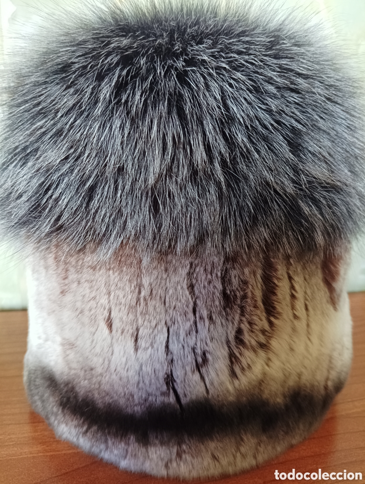 Vintage: Gorro invierno pelo natural - Foto 1
