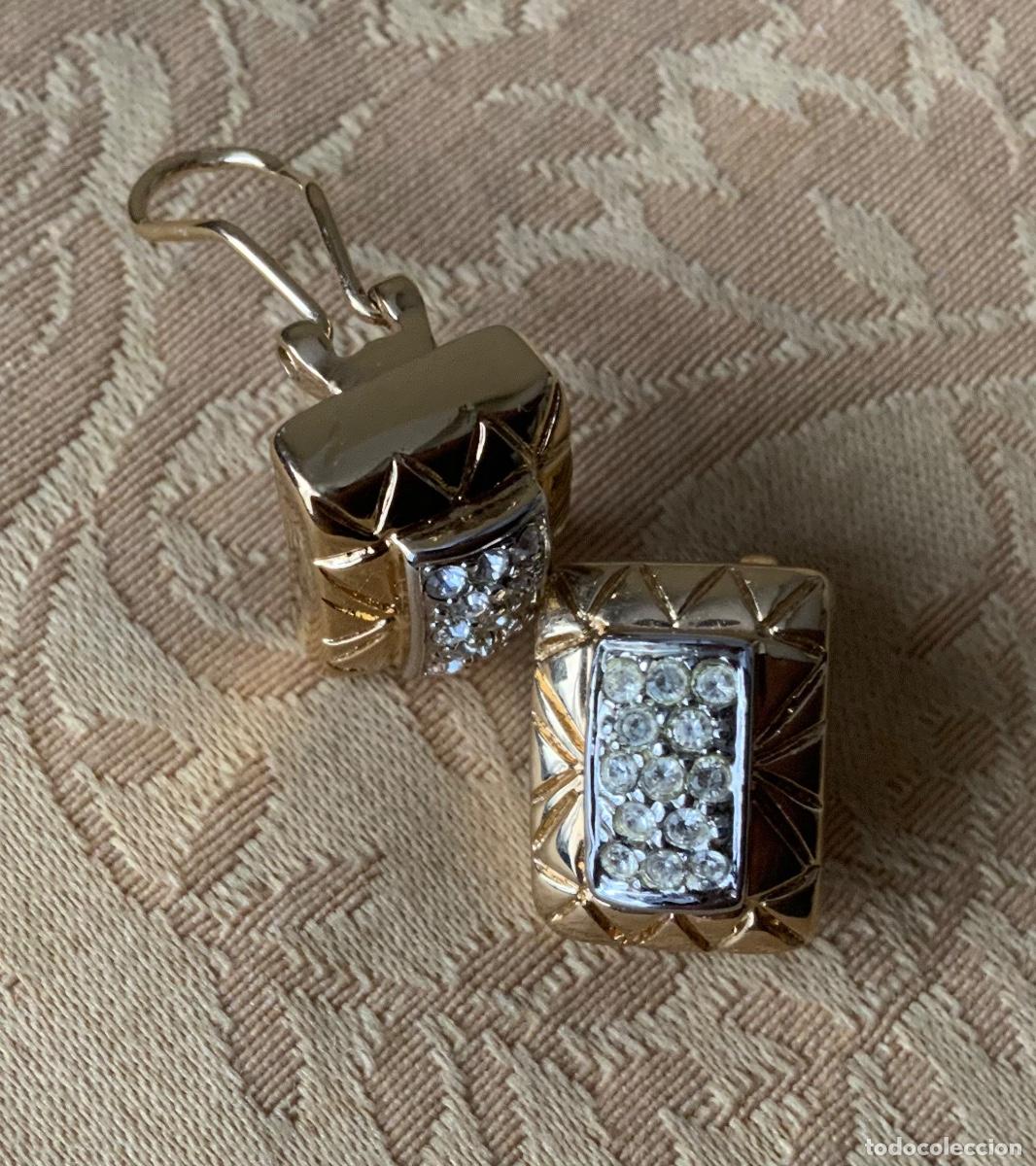 Vintage: PENDIENTES VINTAGE CIERRE OMEGA - Foto 6