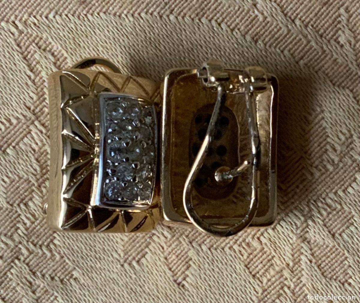Vintage: PENDIENTES VINTAGE CIERRE OMEGA - Foto 8