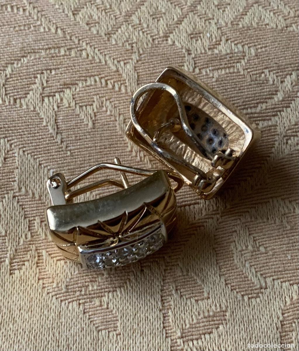 Vintage: PENDIENTES VINTAGE CIERRE OMEGA - Foto 9