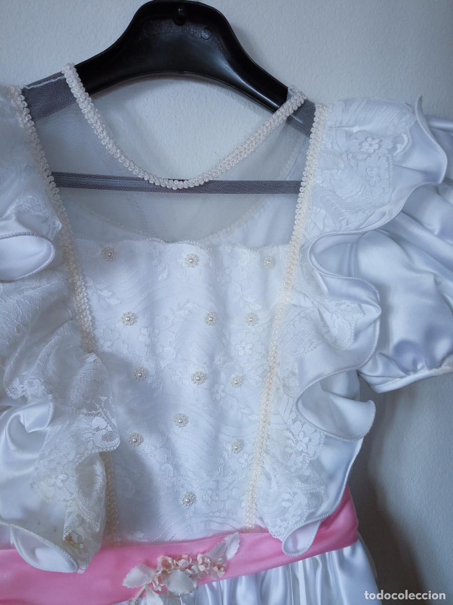 Vintage: VESTIDO COMUNI&Oacute;N NI&Ntilde;A - Foto 2