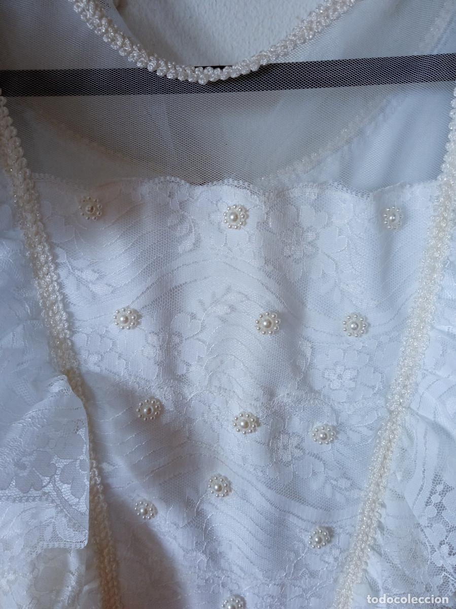 Vintage: VESTIDO COMUNI&Oacute;N NI&Ntilde;A - Foto 5