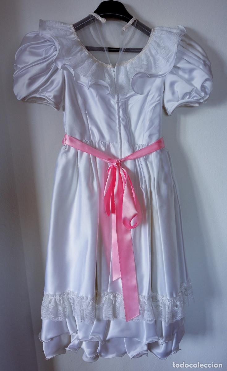 Vintage: VESTIDO COMUNI&Oacute;N NI&Ntilde;A - Foto 6