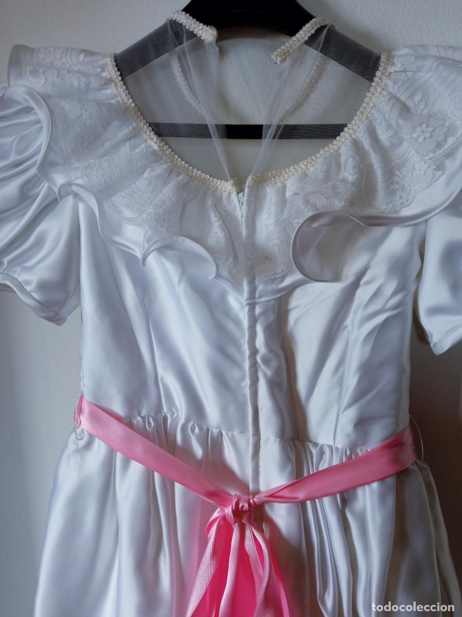 Vintage: VESTIDO COMUNI&Oacute;N NI&Ntilde;A - Foto 7