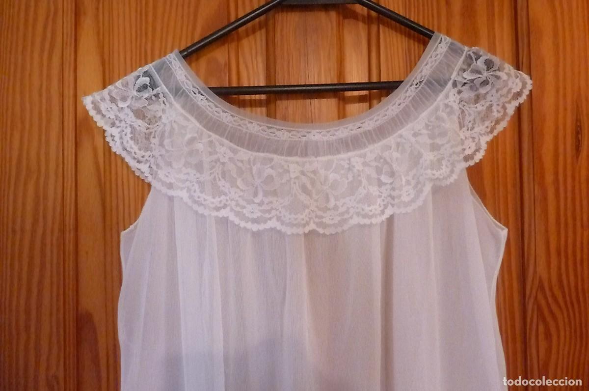 Vintage: Antiguo Camison de nylon - Foto 2
