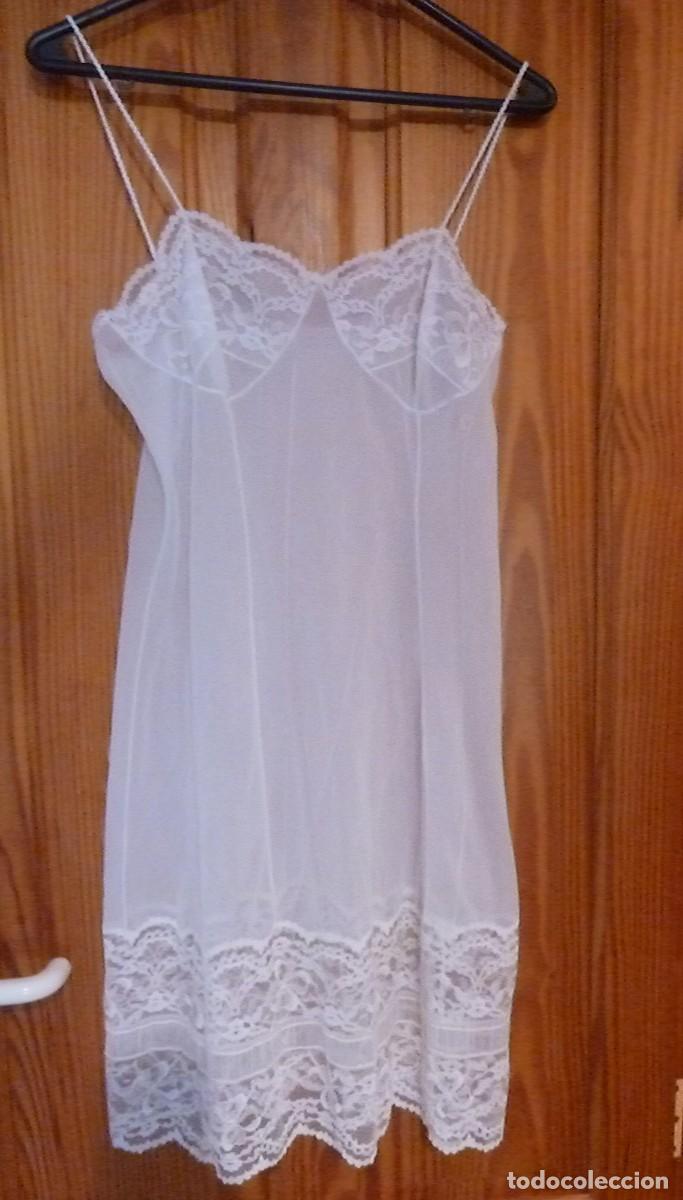Vintage: Antiguo Camison de nylon - Foto 1