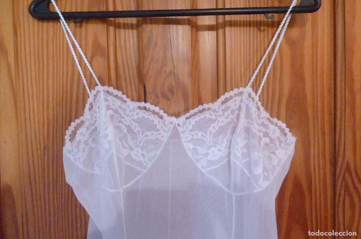 Vintage: Antiguo Camison de nylon - Foto 3