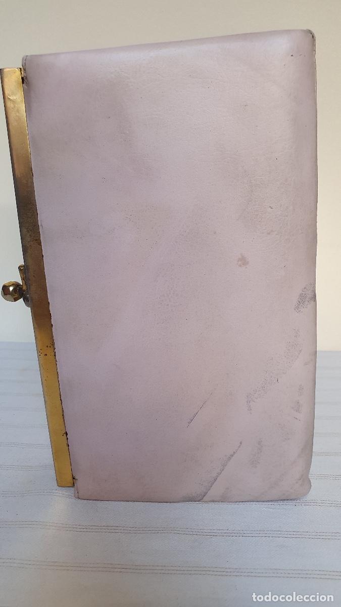 Vintage: Cartera de piel rosa - Foto 2