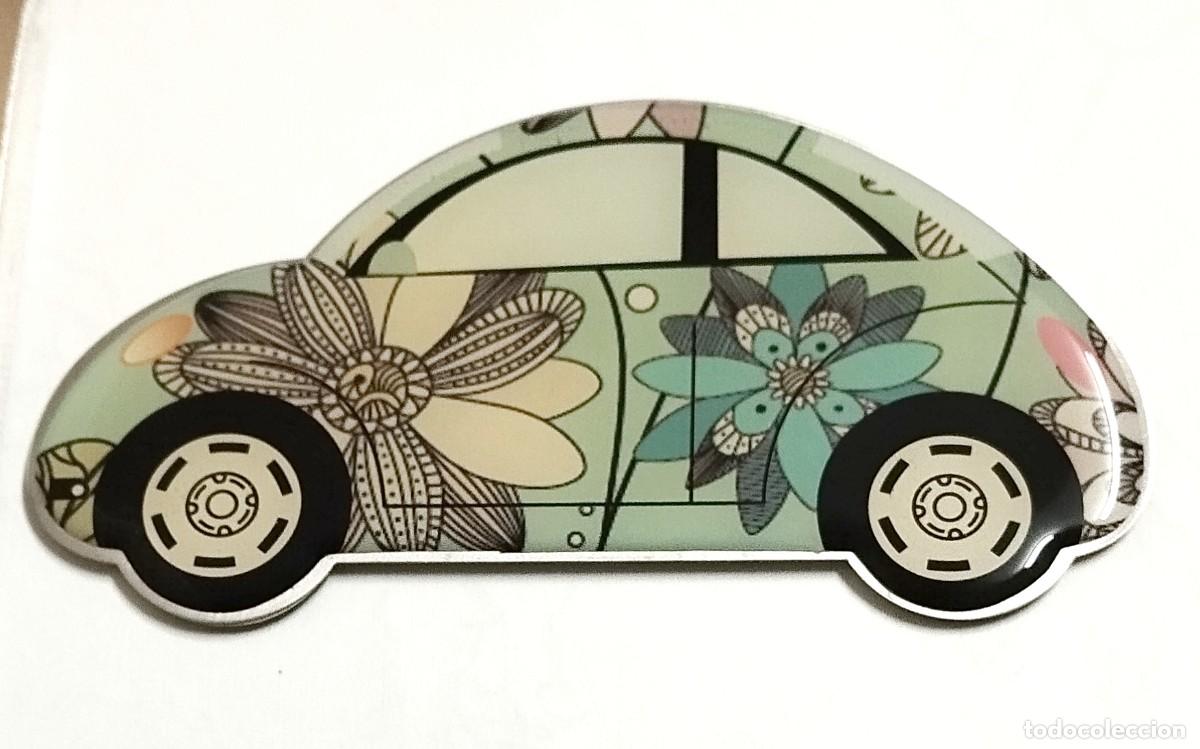 Vintage: Espejo de bolso en forma de coche vintage - Foto 3