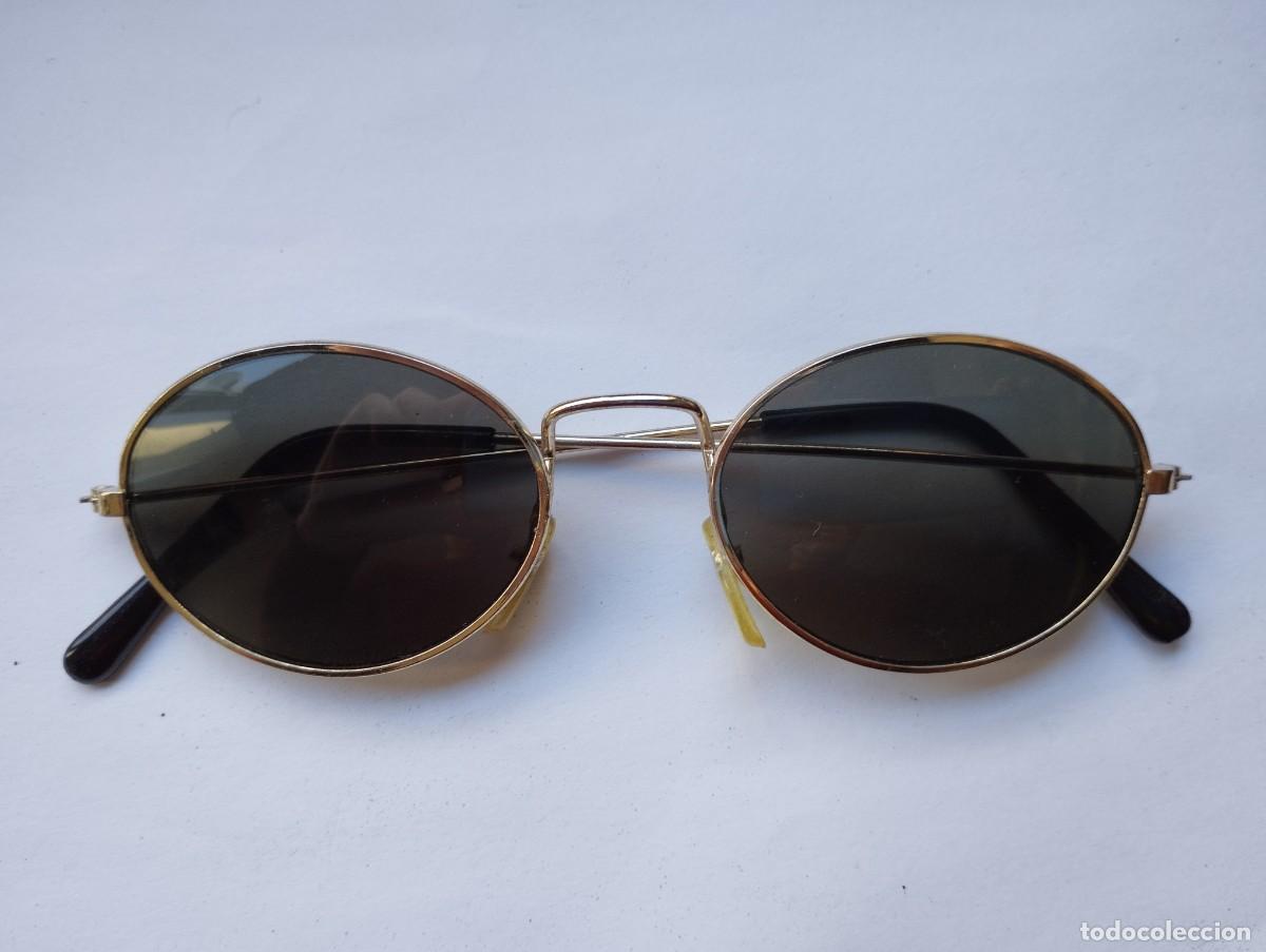 Vintage: Gafas de sol Oval a&ntilde;os 90 - Foto 2