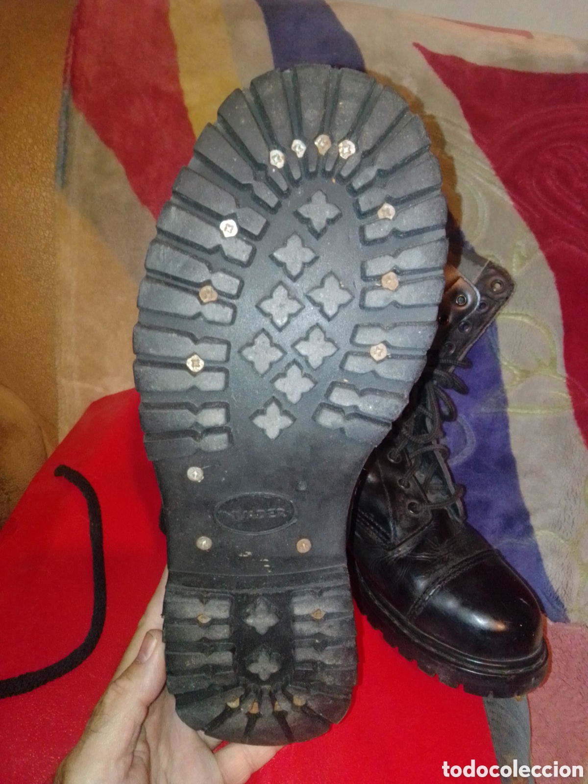 Vintage: Bota militar Invader 42-43 - Foto 2