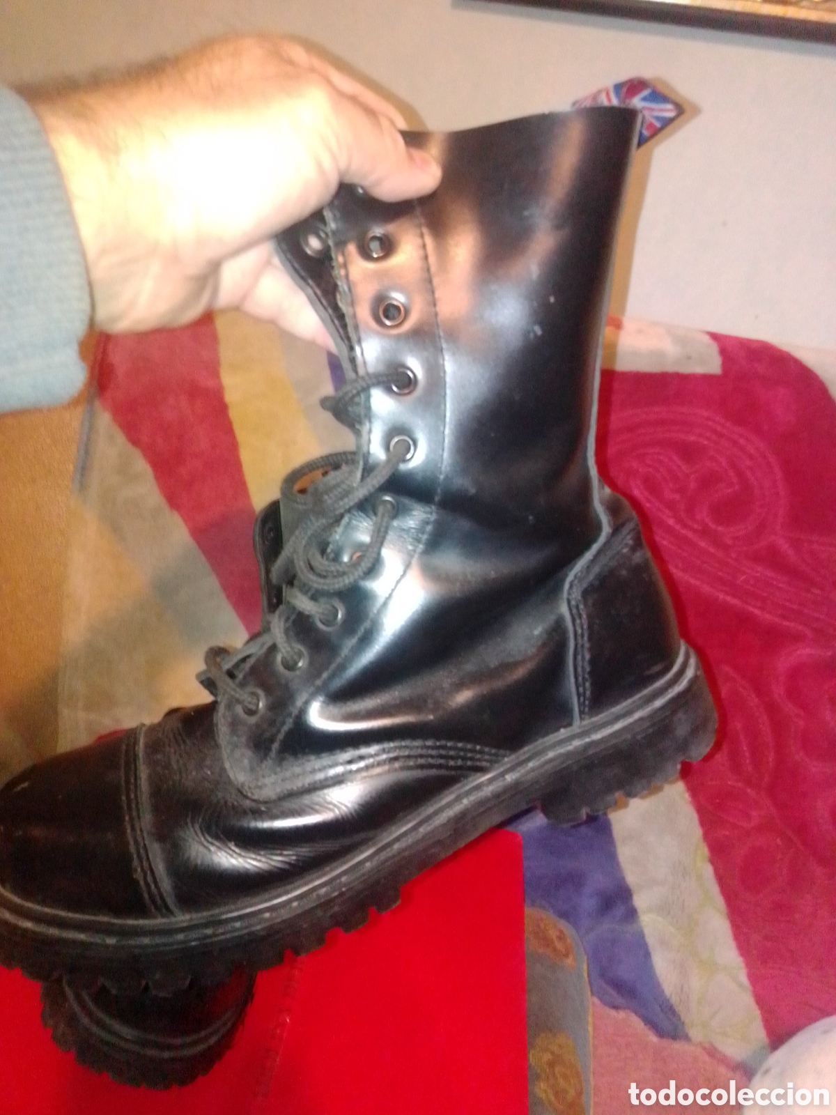 Vintage: Bota militar Invader 42-43 - Foto 4