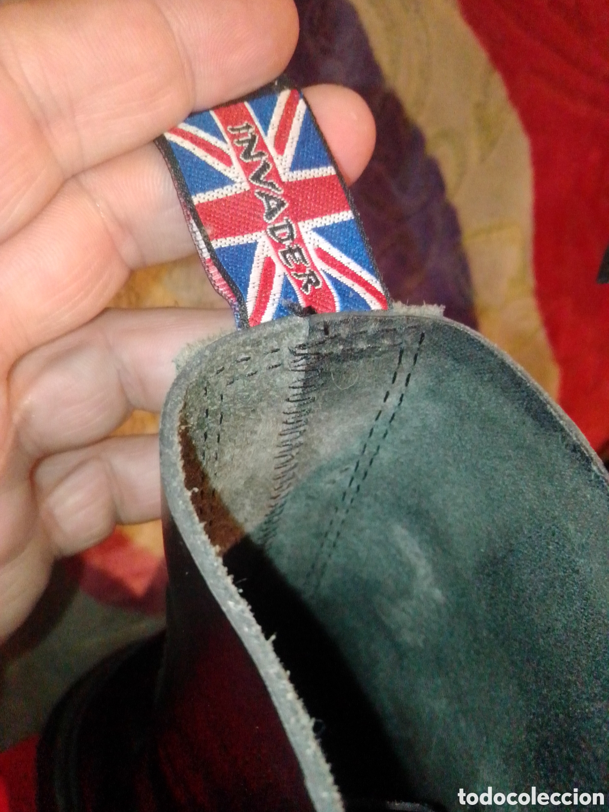 Vintage: Bota militar Invader 42-43 - Foto 6
