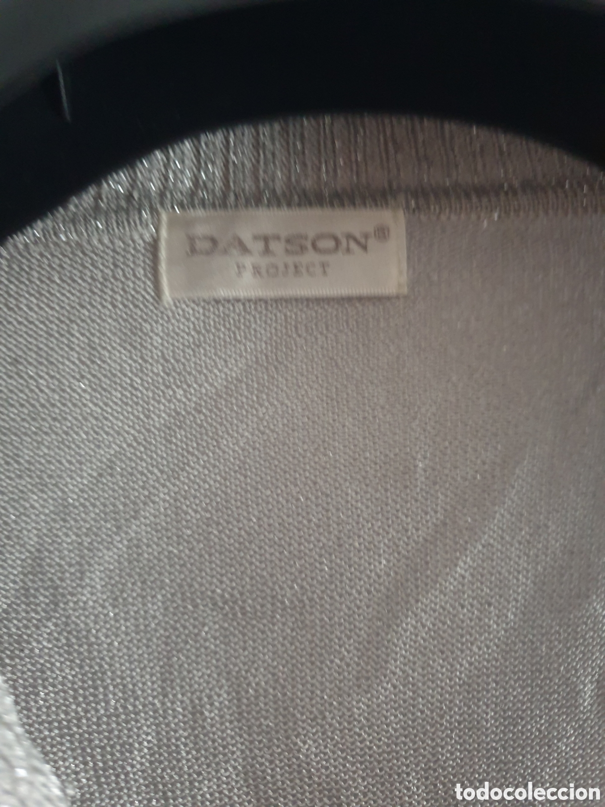 Vintage: Camiseta sin mangas plateada Datson. Talla 46 - Foto 2