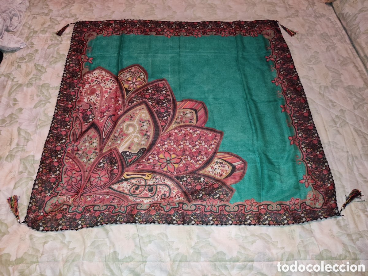 Vintage: Pa&ntilde;uelo de seda. - Foto 1