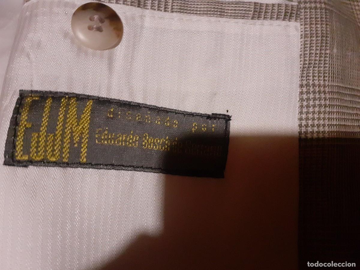 Vintage: Traje de lino EJJM talla 44 - Foto 3
