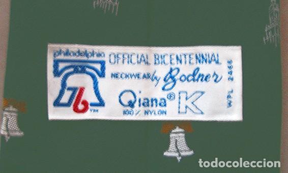 Vintage: Corbata oficial del Bicentenario de los EEUU - 1976 - Foto 4