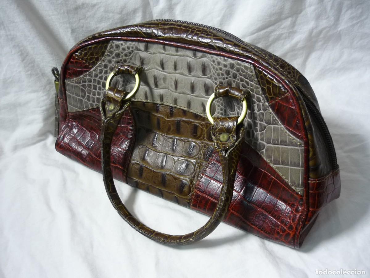 Vintage: Bolso de piel de cocodrilo Swains - Foto 2