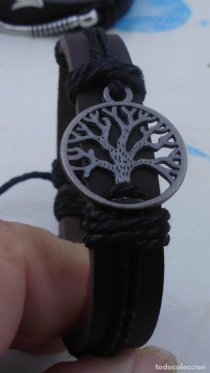 Vintage: Pulseras de cuero nuevas - Foto 2
