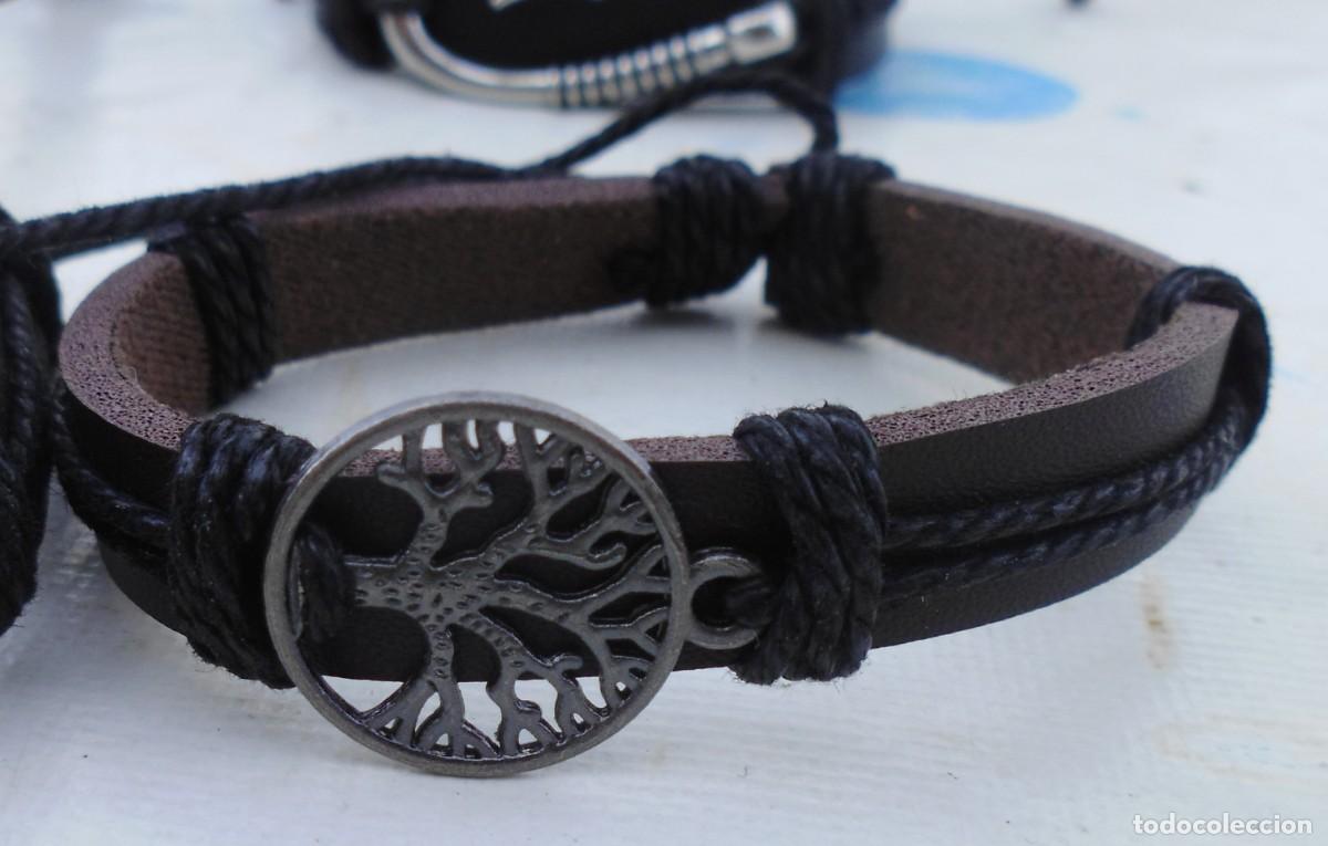 Vintage: Pulseras de cuero nuevas - Foto 3